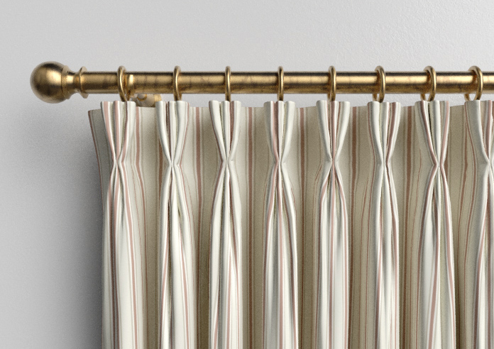 The British Stripe Co. Mary, Dover No.1 - Made to Measure Curtains - Image 11